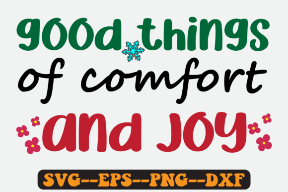 Good Things of Comfort and Joy Retro Svg Review