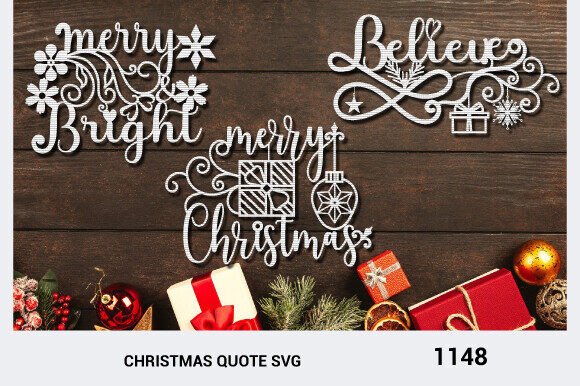 Reviewing Christmas Quote Ornament Svg Laser 1148