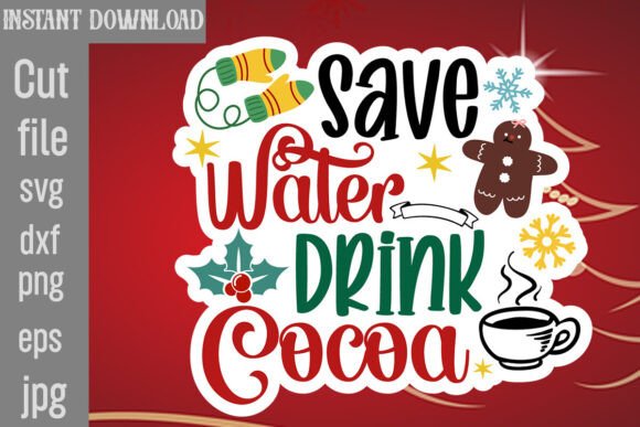 Save Water Drink Cocoa SVG Cut File Review